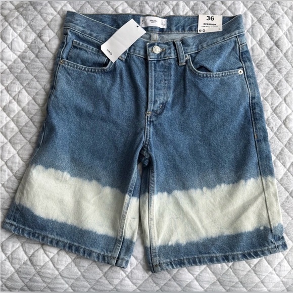 Mango Bermuda Low Waist Shorts. Size 36 - Picture 2 of 5